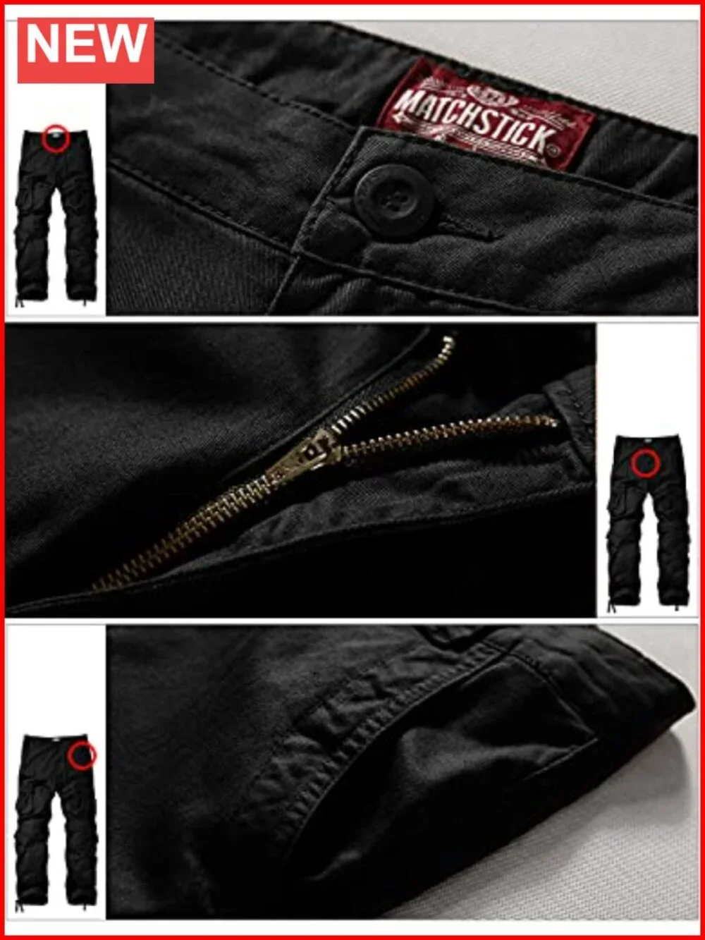 Match Men's Wild Cargo Pants